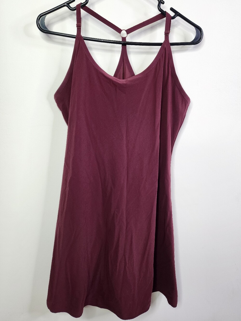The Exercise Dress, Marroon, Medium